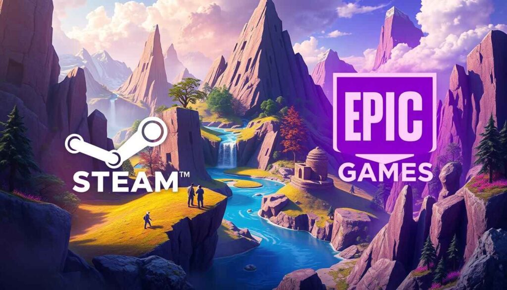 steam vs epic games